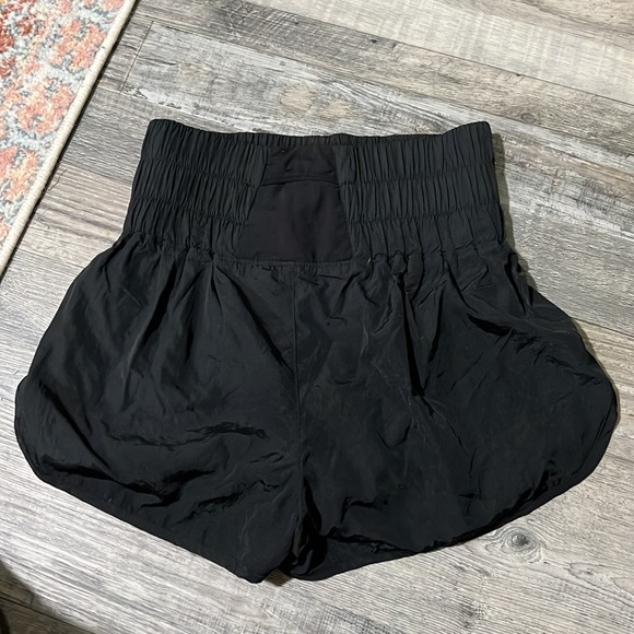 Free People Movement The Way Home Shorts in Black - Picture 2 of 3